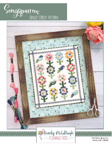 FlamingoToes SongsparrowCrossStitchPattern