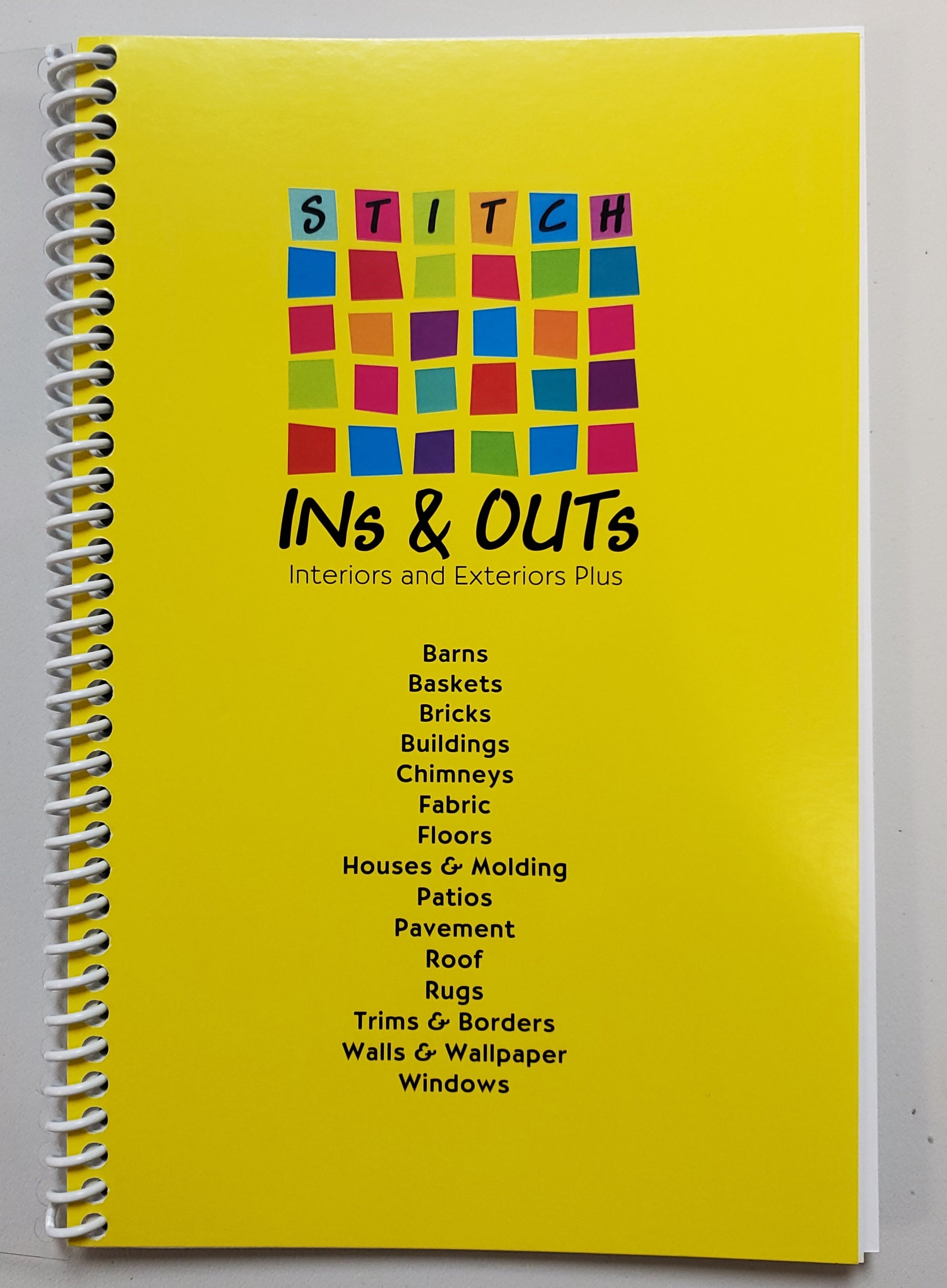 Little Shoppe Canvas Company 
Stitch Ins & Outs Book