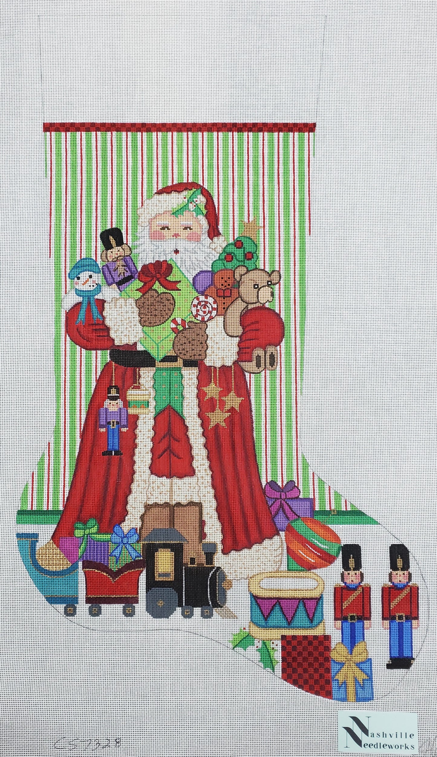 Alexa Designs CS7328-18 
Santa Armload of Boy Toys