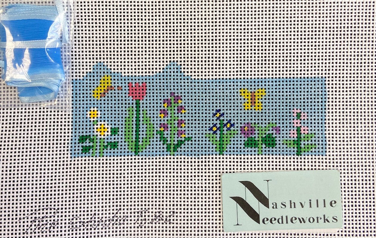 The Studio Midwest Flower Ballerina Blue Topper TO-82