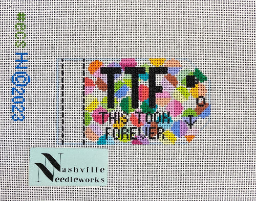 Elizabeth Crane Swartz Designs ECS-TTF This Took Forever Retro Travel Tag