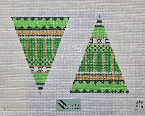 Patricia Sone HC-300 Tall Green Tree-2 Sided With Stitch Guide