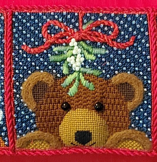 Teddy with Mistletoe