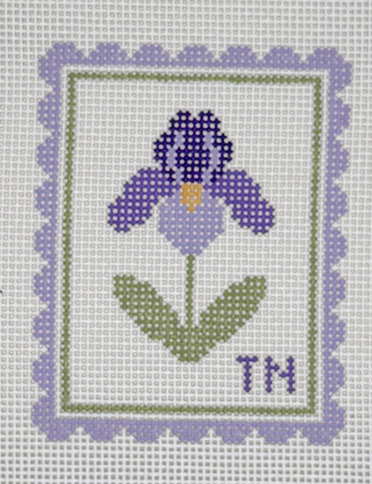 Tennessee Iris Stamp