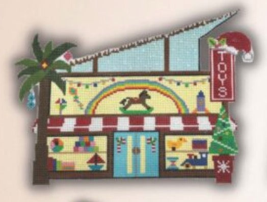 TheNeedleWorks
MidCenturyModernVillageToyShop KG3101
18mesh