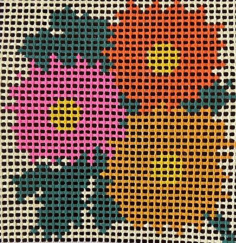 Purple Palm Designs SL-64 Three Mums Stitchin' Littles