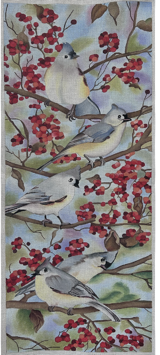 Oasis Needlepoint A25 Titmouse Bird