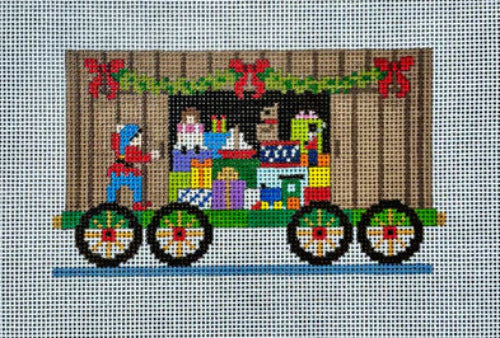 Susan Roberts Needlepoint Designs 
SR5885 Toys Boxcar -NP Express