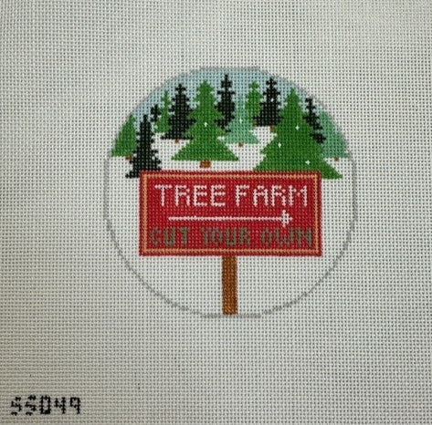Stitch Style NeedlepointSS049
Christmas Tree Farm