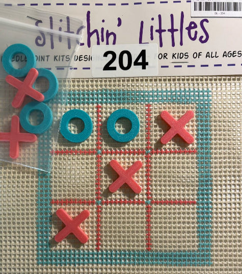 PurplePalmDesigns TropicalsTicTacToe Stitchin'Littles SL-204