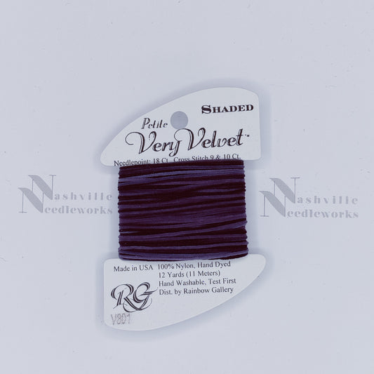 Petite Very Velvet - V801 Charcoals
