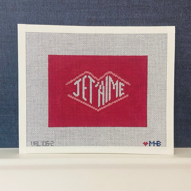 JE T’AIME 7X5 BURGUNDY (TS)