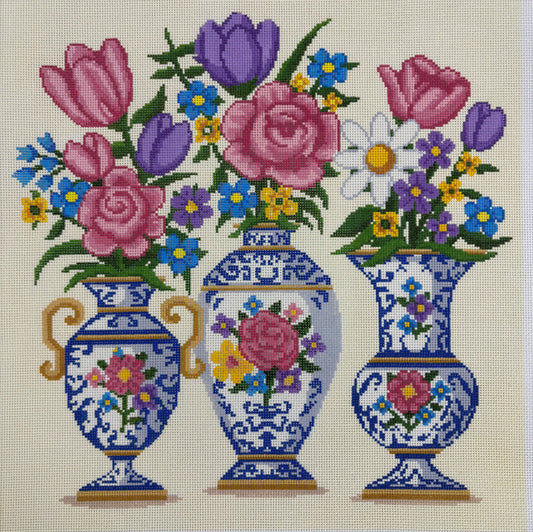Ashley Evans
3 Vases with Flowers
AED-B15-009