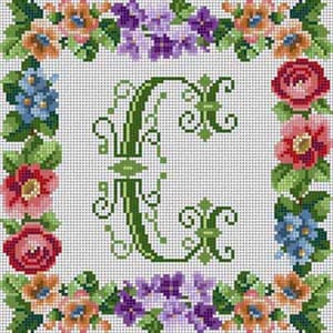 The Meredith Collection X171C Victorian Alphabet C