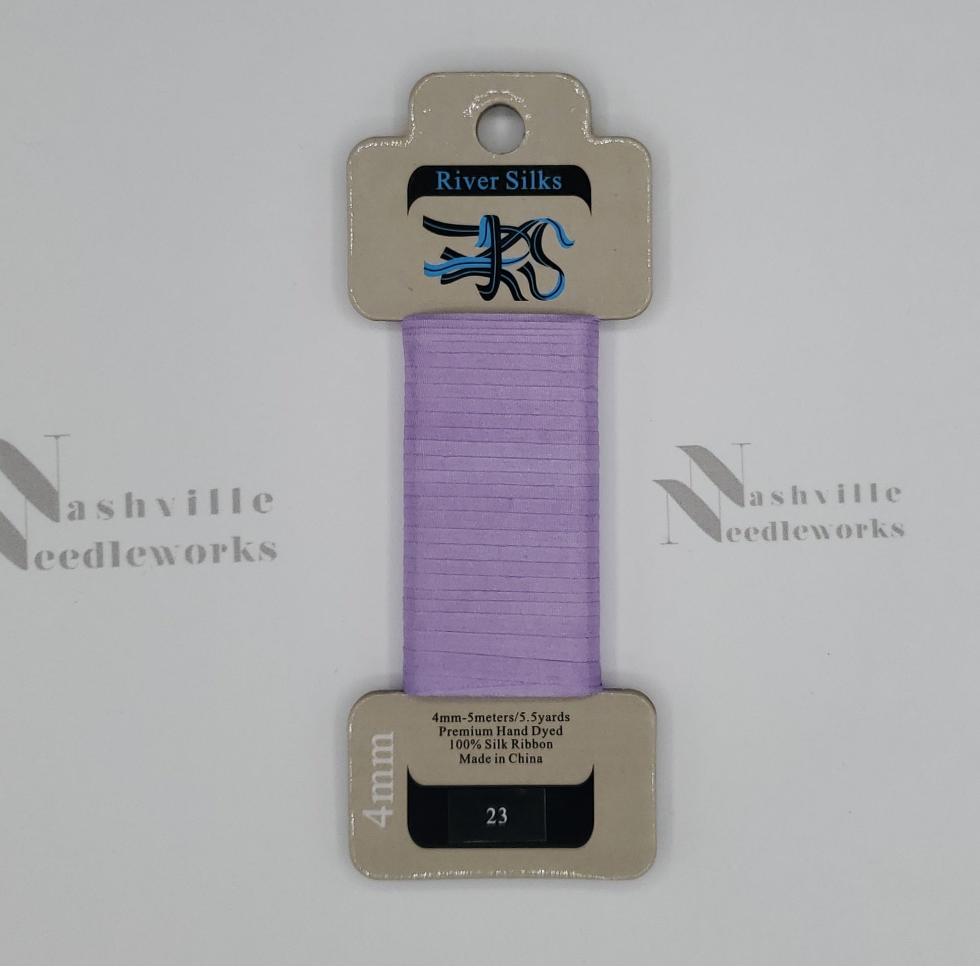 Viola Silk Ribbon - 23