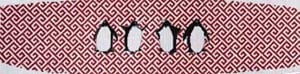 W-50a (TS) - Penguins w/fretwork cummerbund