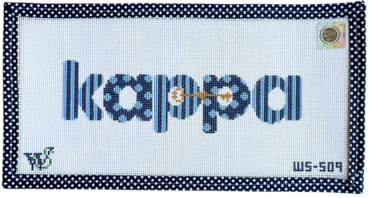 WipstitchNeedleworks KappaKappaGammaSign
WS509 13 Count Canvas