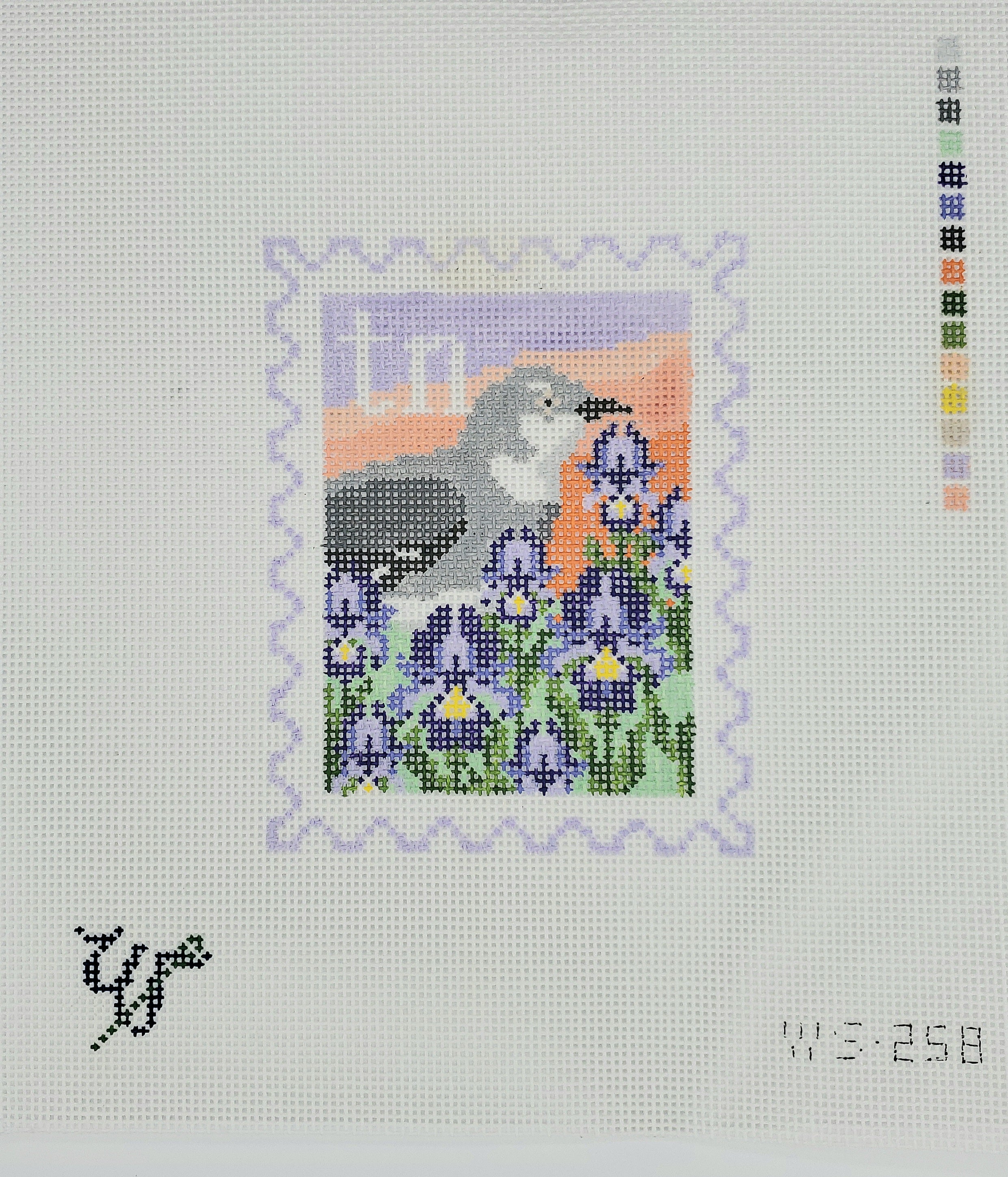 アイカツフレンズ カントリーステッチ Retired Cross Stitch Club Pattern ~ Tansy Cat ~ From Notforgotten
