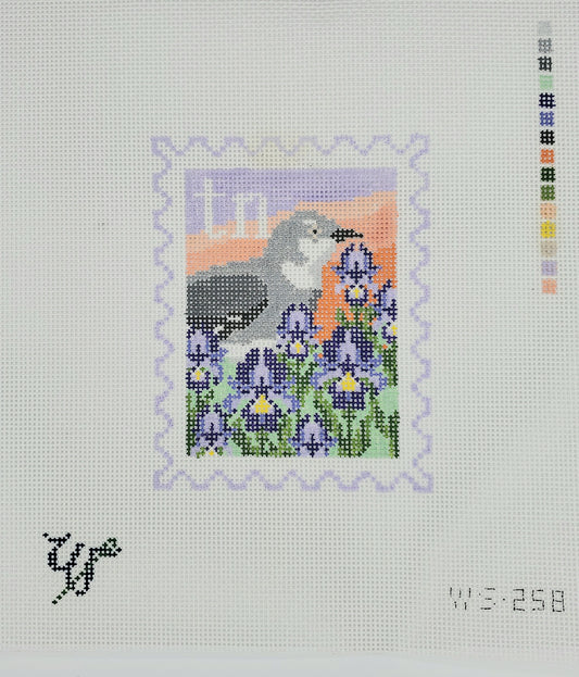 Wipstitch Needleworks Tennessee Stamp WS258TN