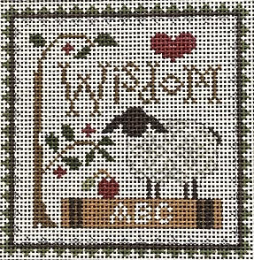 Chris Lewis Distributing Ewe & Eye Needlepoint Wisdom Little House Needleworks EWE-585