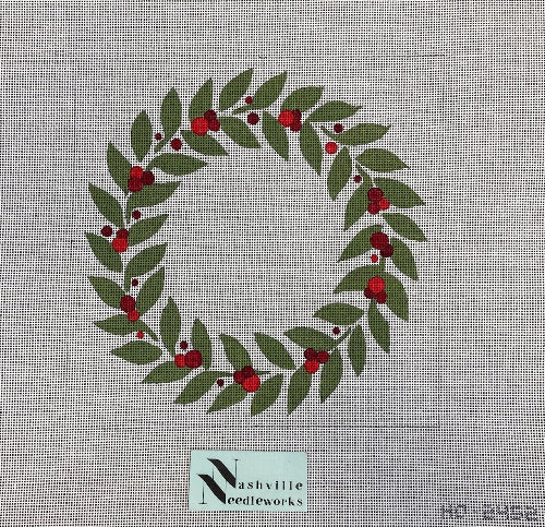 Raymond Crawford HO-2452 Wreath Red Berries