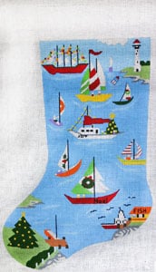 X-82 (TS) - Sailboat Marina @ Christmas stocking