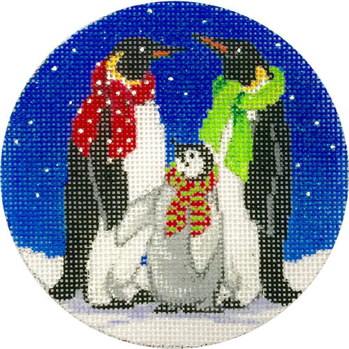 Three Penguins Ornament (TS)