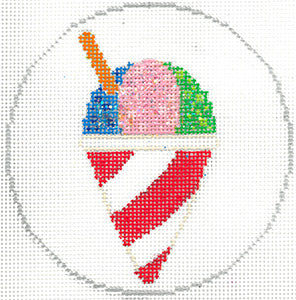 XO-273s (TS) - Food Truck Menu item: Snow Cone<meta charset="utf-8"><span>18</span><br><span>4" Round</span></p>Food Truck Menu item: Snow Cone