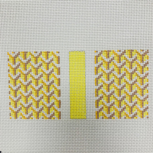 AF24Y Y Pattern Eyeglasses YELLOW