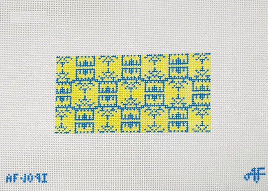 AF109I Pagoda Insert - Blue and Yellow