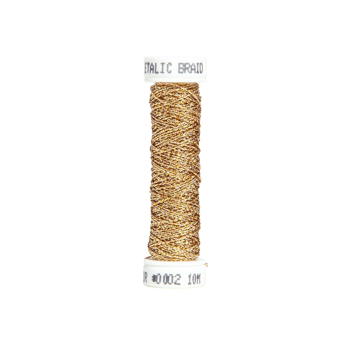 Au Ver a Soie Metallic Braid #002 Gold