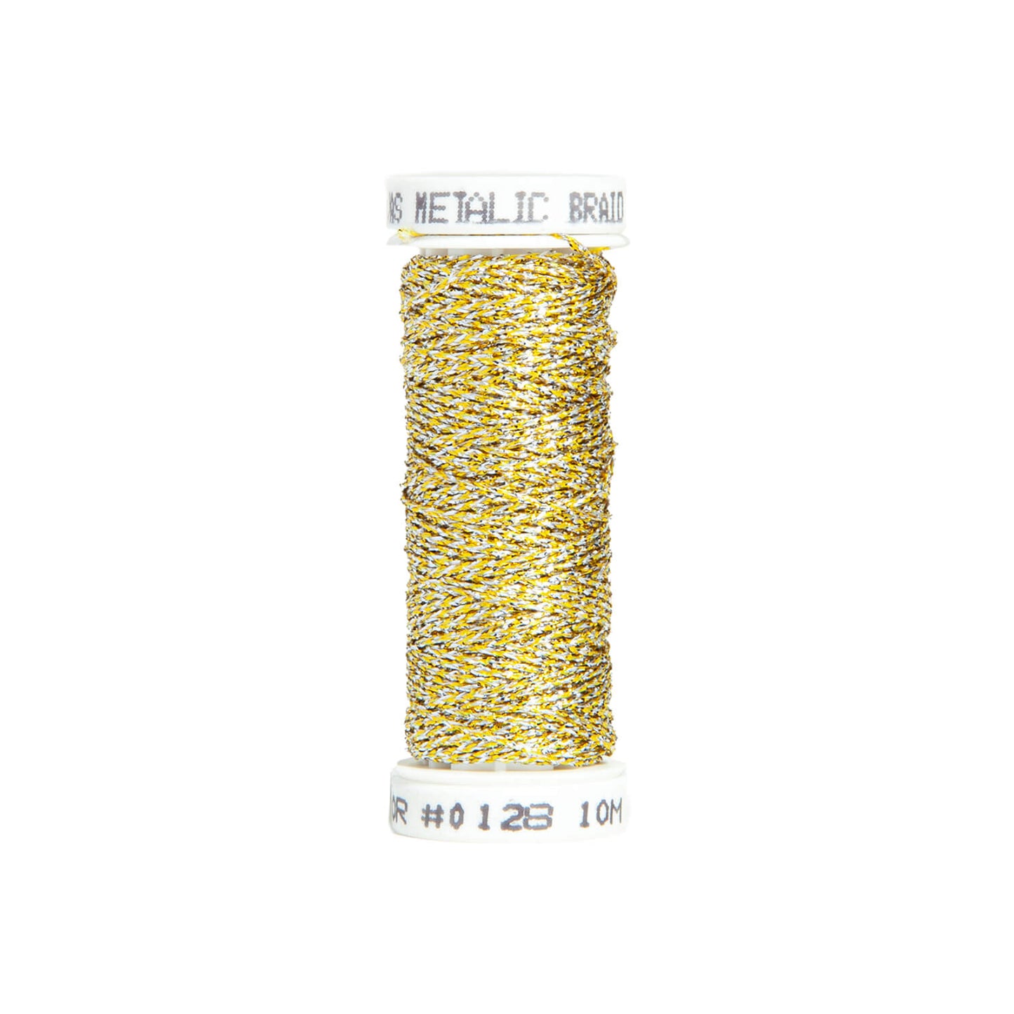 Au Ver a Soie Metallic Braid #128 Topaz Gold