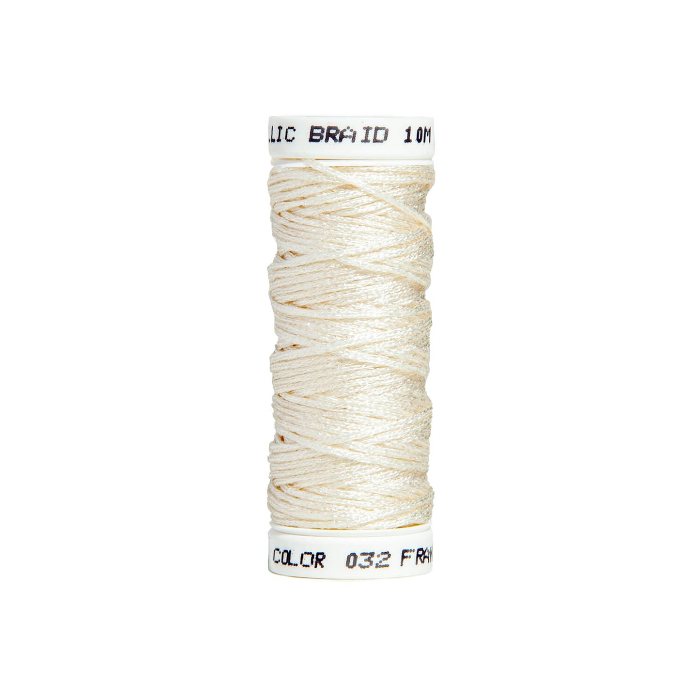 Au Ver a Soie Metallic Braid #032 Pearl