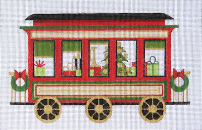 aymond Crawford Holiday Express Train Passenger Car