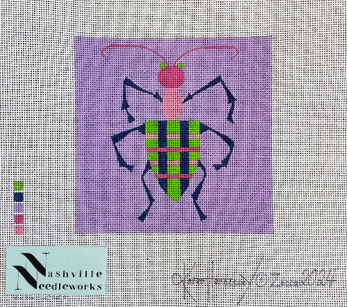 Pink Headed Bug Pink Headed Stink Bug – Nashville Needleworks
