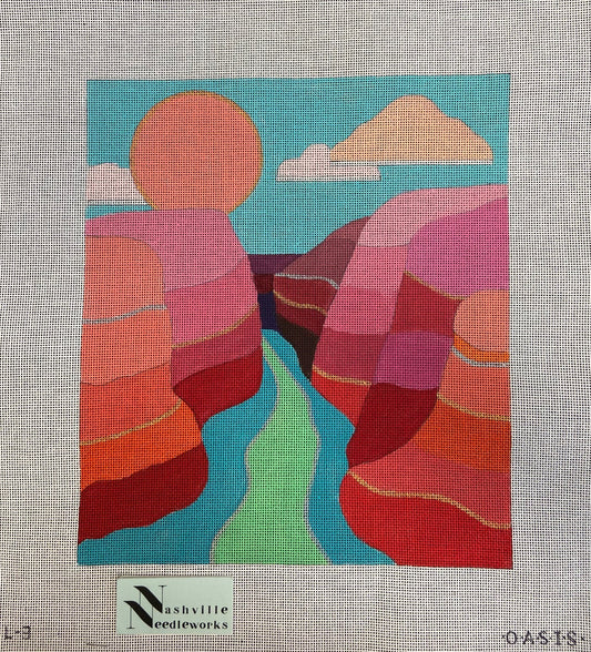 Oasis Needlepoint Grand Canyon L-3