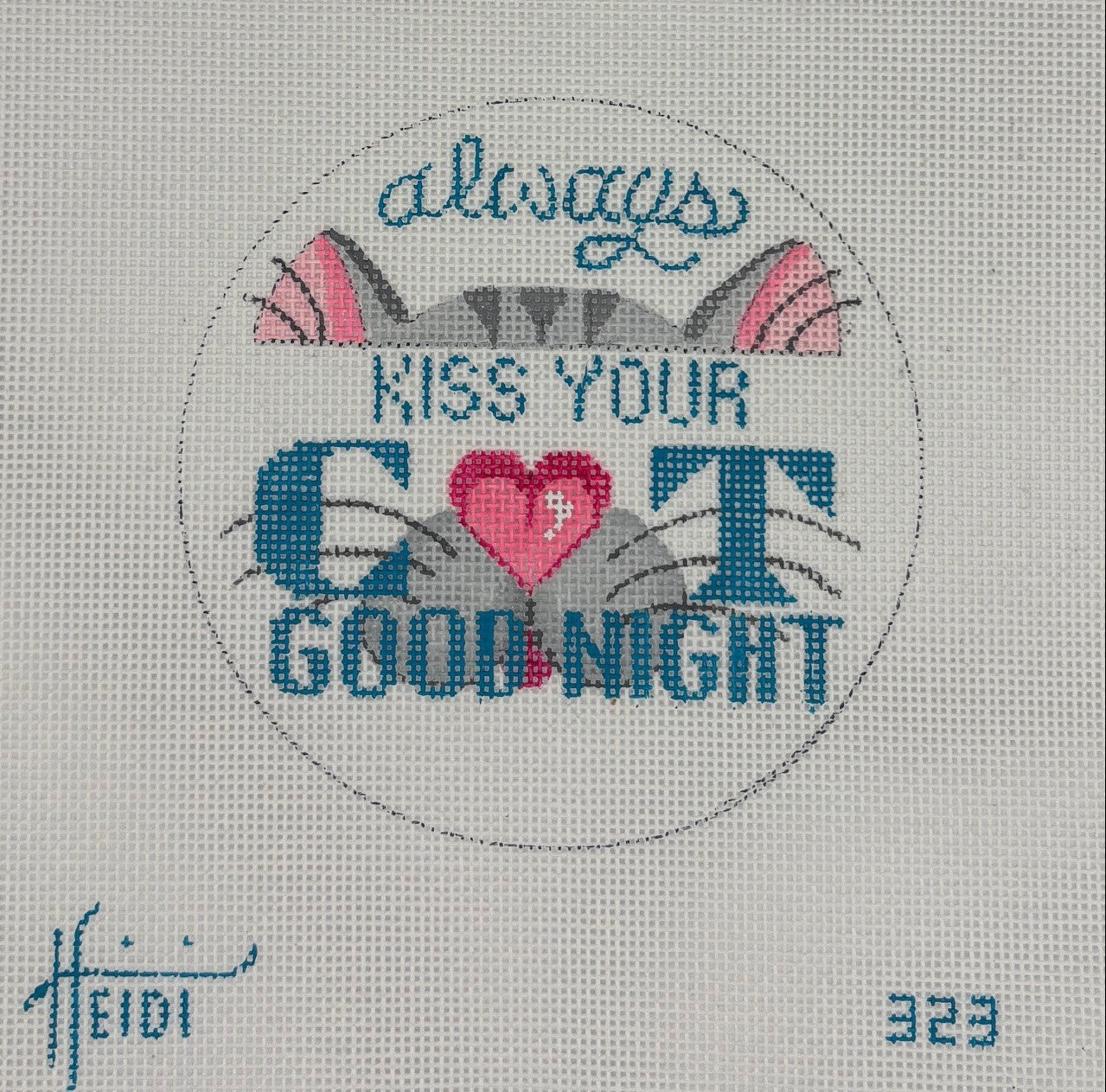 Heidi Stanley
Always Kiss Your Cat Good Night
#323