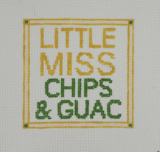 Code Thread Needlepoint
Little Miss Chips &amp; Guac
CT LMCG