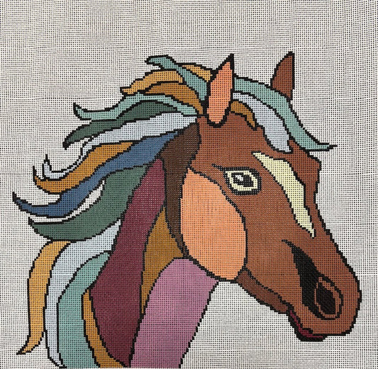 ASIT559 (TS) Colorful Horse