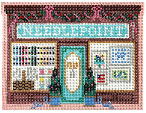 LePointStudio LP-94 ChristmasVillageNeedlepointShop