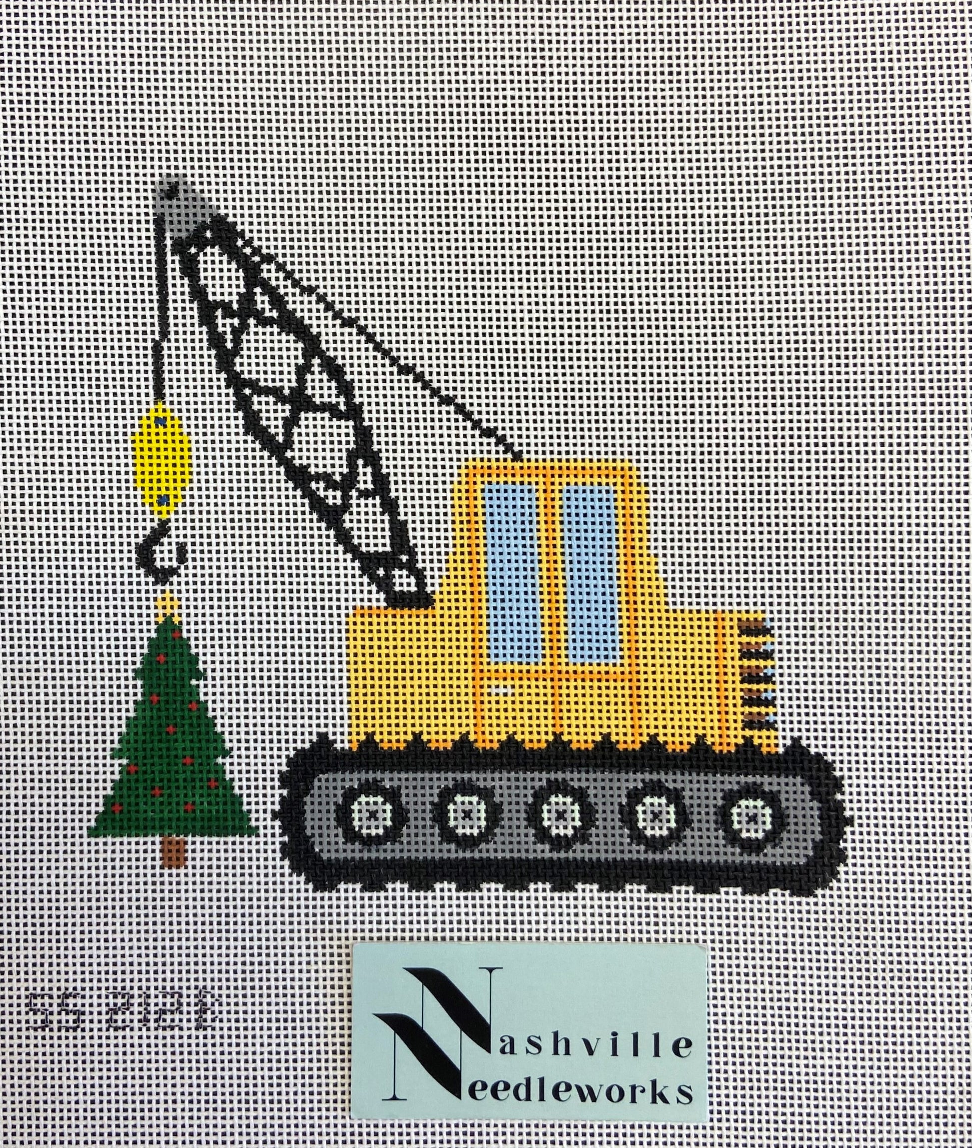 Stitch Style SS212B 
Christmas Crane with Tree