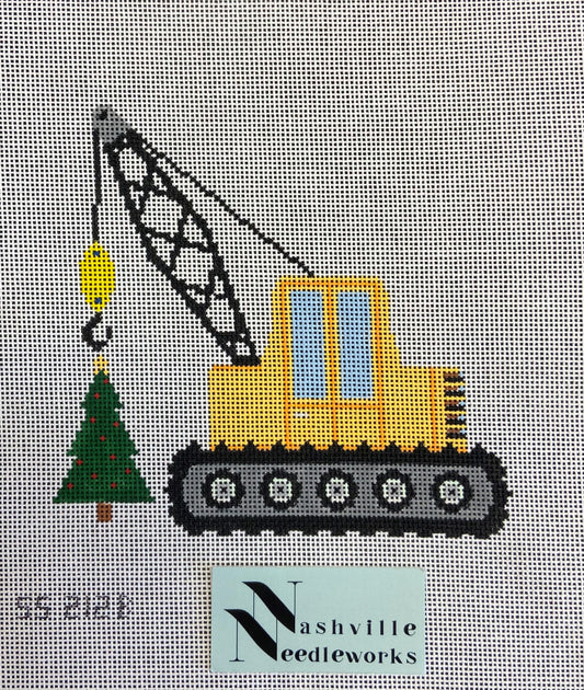 Stitch Style SS212B 
Christmas Crane with Tree