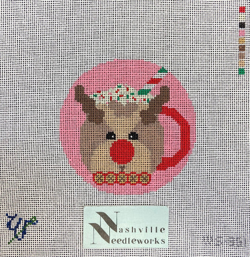 Wipstitch Needleworks WS-361 Rudolph Mug