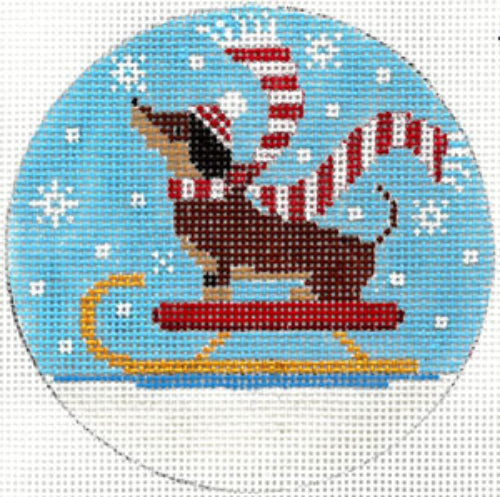 TheMeredithCollection XO-310d HolidayPoochDachshund