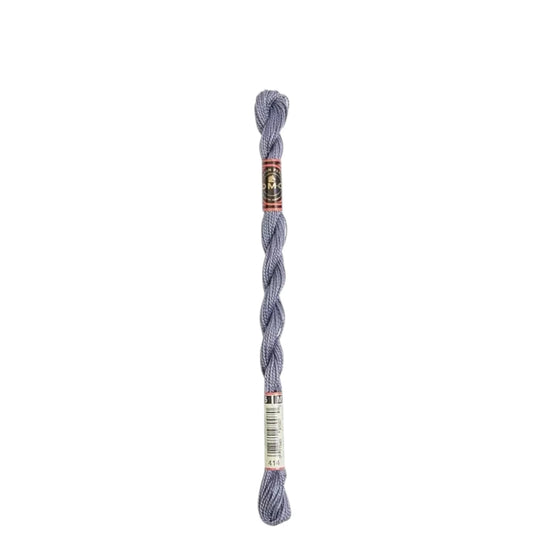 414 Steel Gray - DK, DMC Perle Cotton #5 Skein