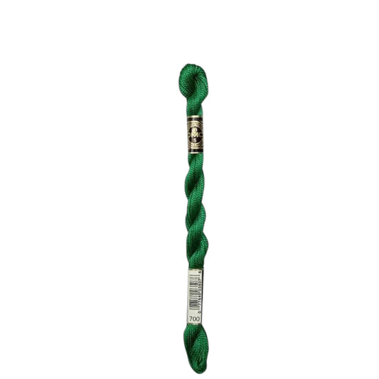 700 Green - BRIGHT, DMC Perle Cotton #5 Skein