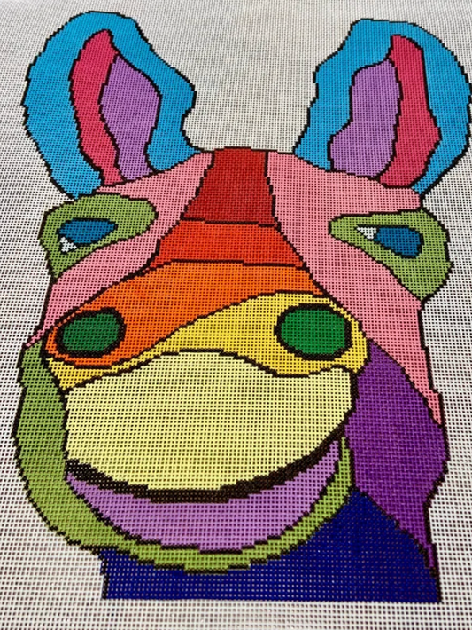 ASIT567 (TS) Colorful Donkey