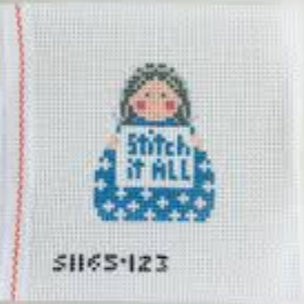 KCN Designs SI165-123 Stitch It All Angel