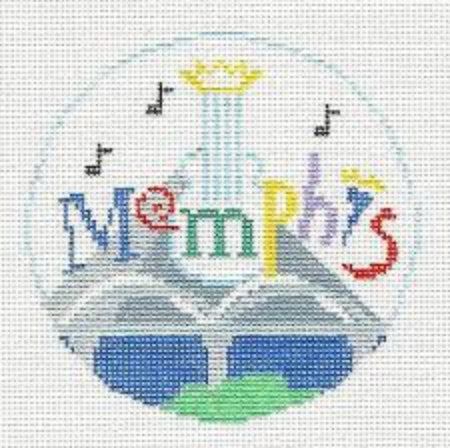 Kathy Schenkel Designs Memphis Round BT176