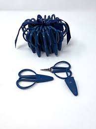 Victoria Whitson Needlepoint Navy Blue Super Snips Length: 2.5"
